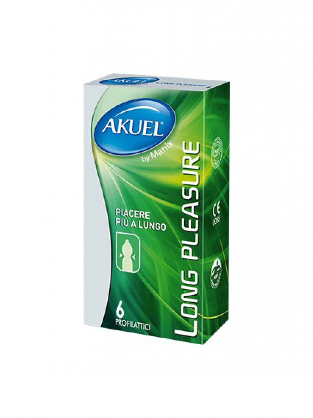 Akuel Long Pleasure 6 Preservativi 5011831089404