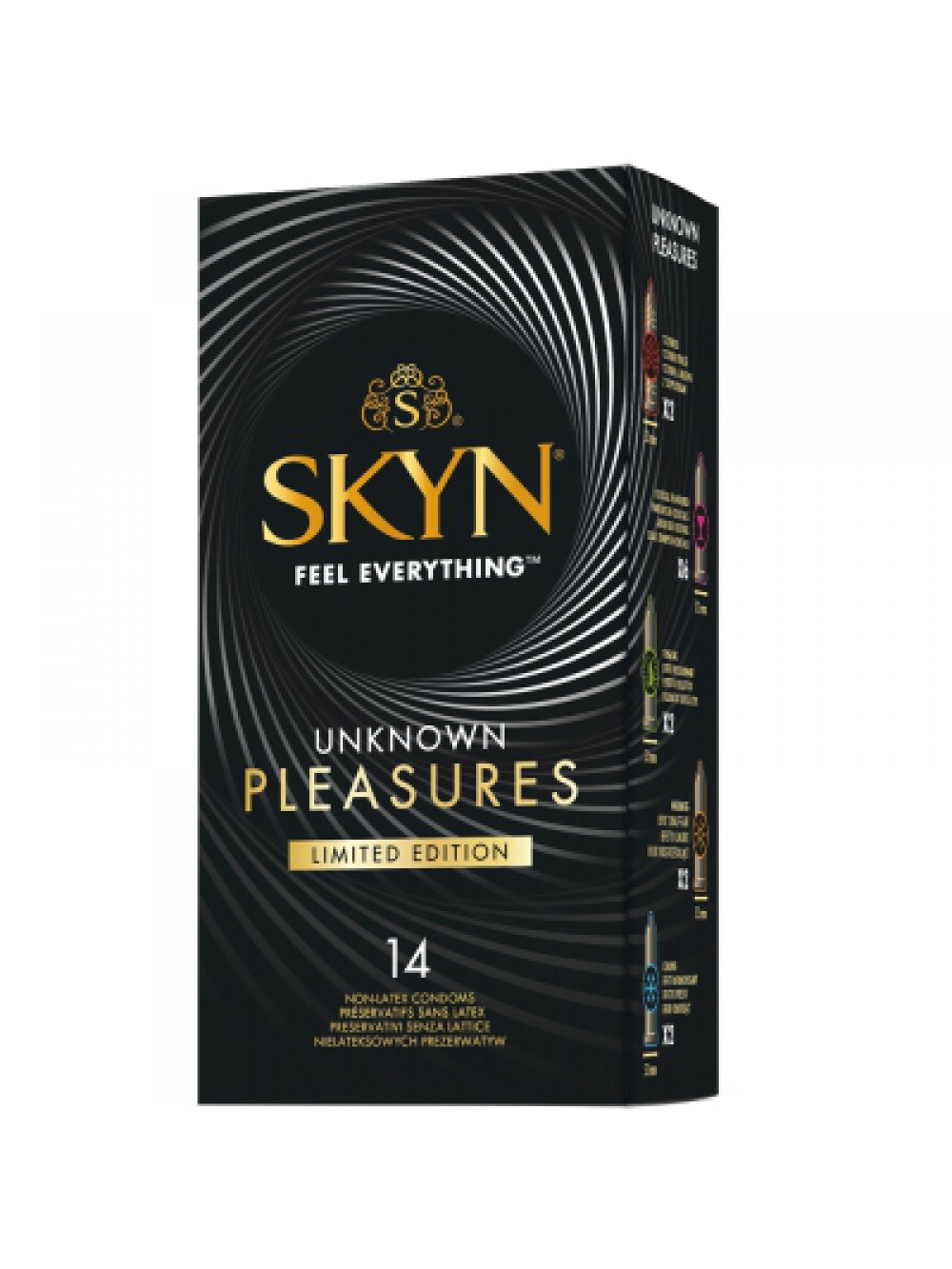 Akuel Skyn Unknown Pleasure 14 preservativi 5011831094446