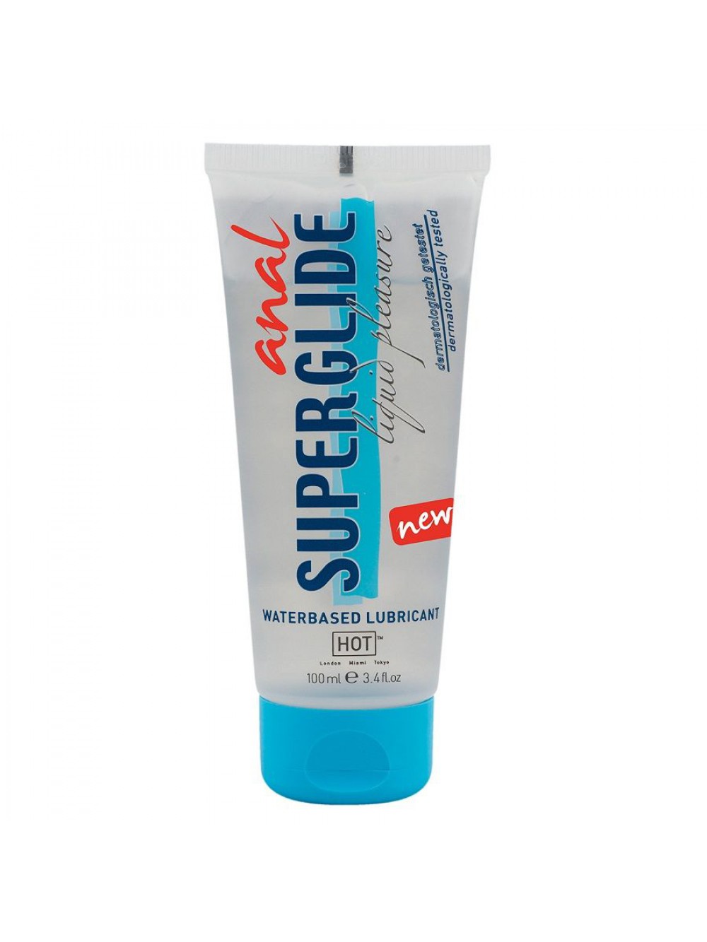 ANAL SUPERGLIDE WATERBASED LUBRICANT 100 ML 4042342002690