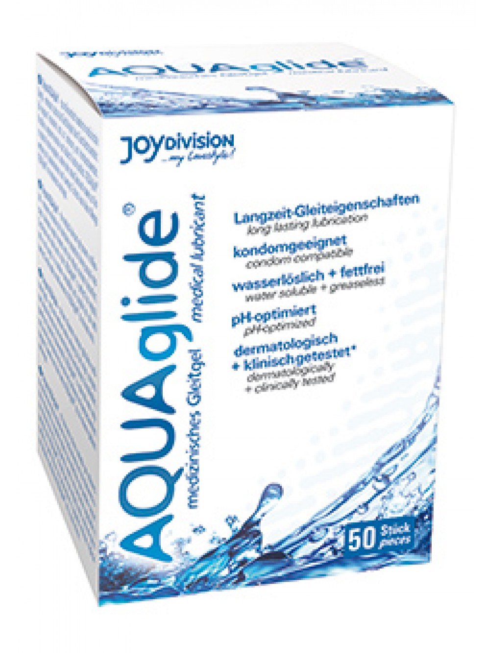 AQUAGLIDE 3ML 50PCS 4028403117299