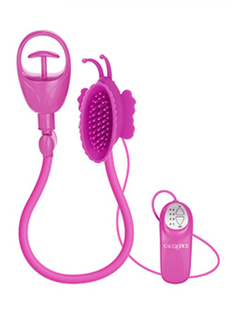 BUTTERFLY CLITORAL PUMP PINK 0716770086082