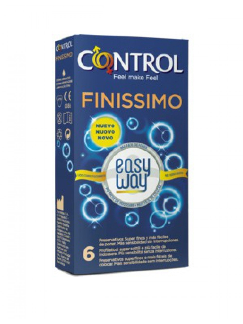 Control Finissimo Easy Way 6 preservativi 8411134126672