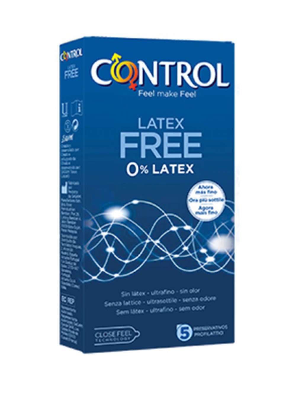Control Latex Free 5 preservativi 8411134129857