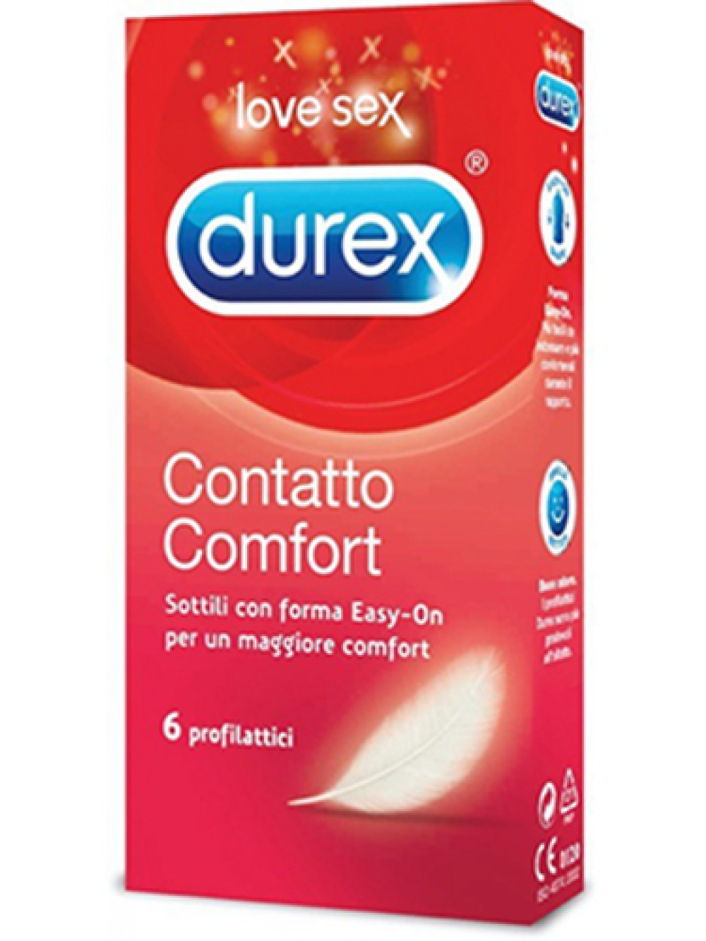 Durex Contatto Comfort 6 preservativi 5038483444993