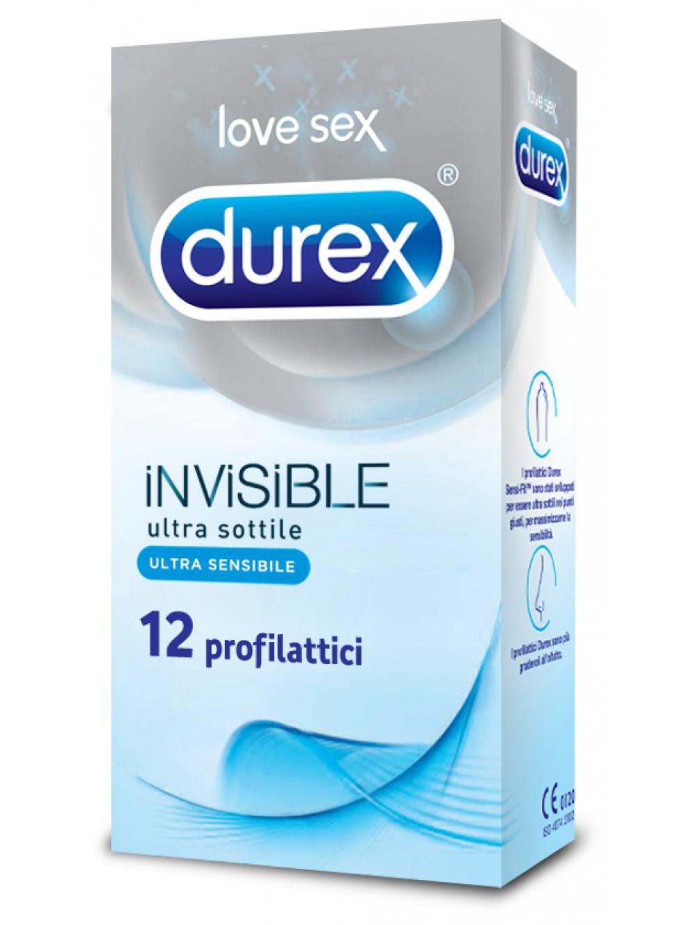 Durex Invisible 12 preservativi 5052197049473