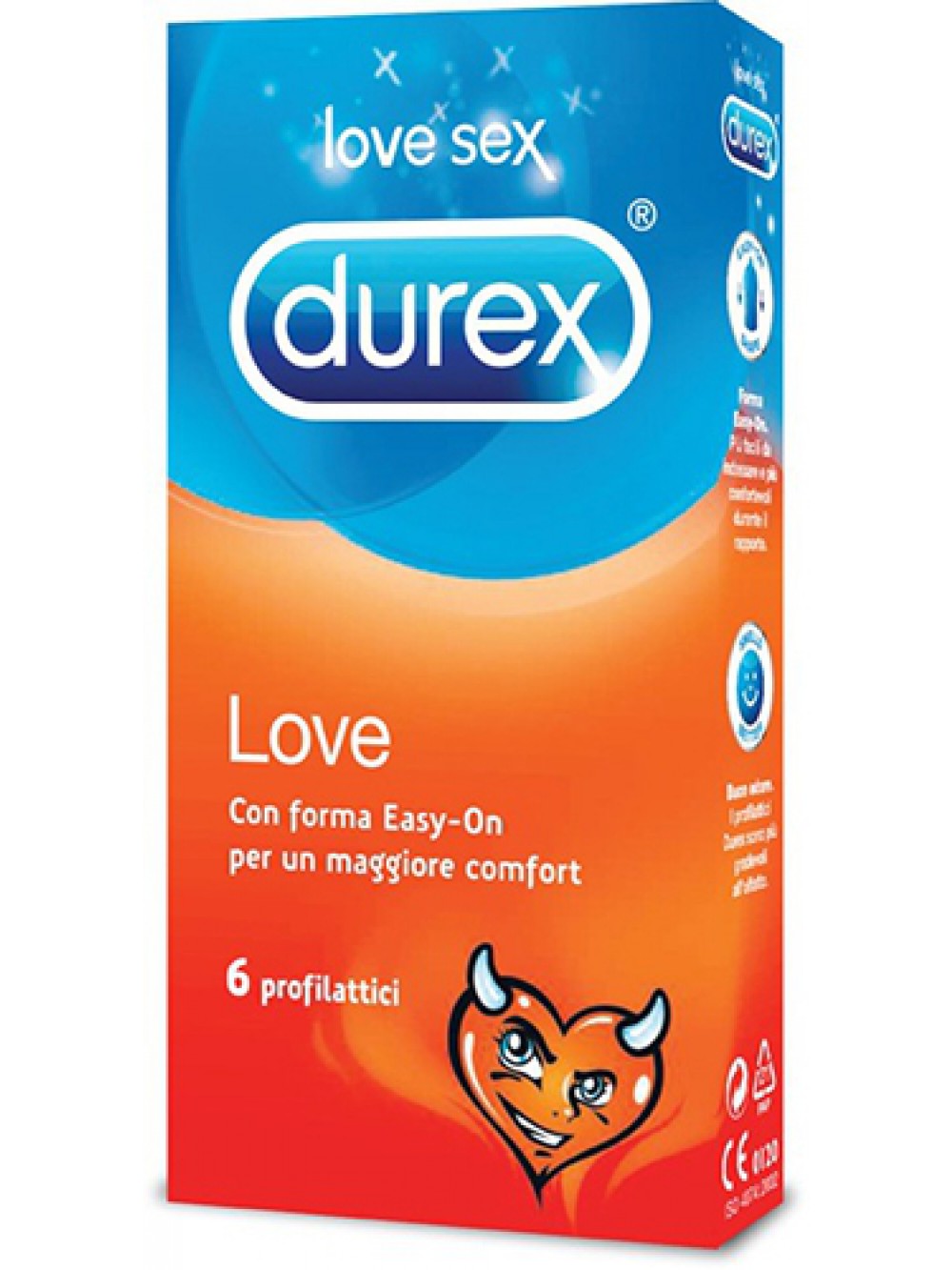 Durex Love 6 preservativi 5038483445068