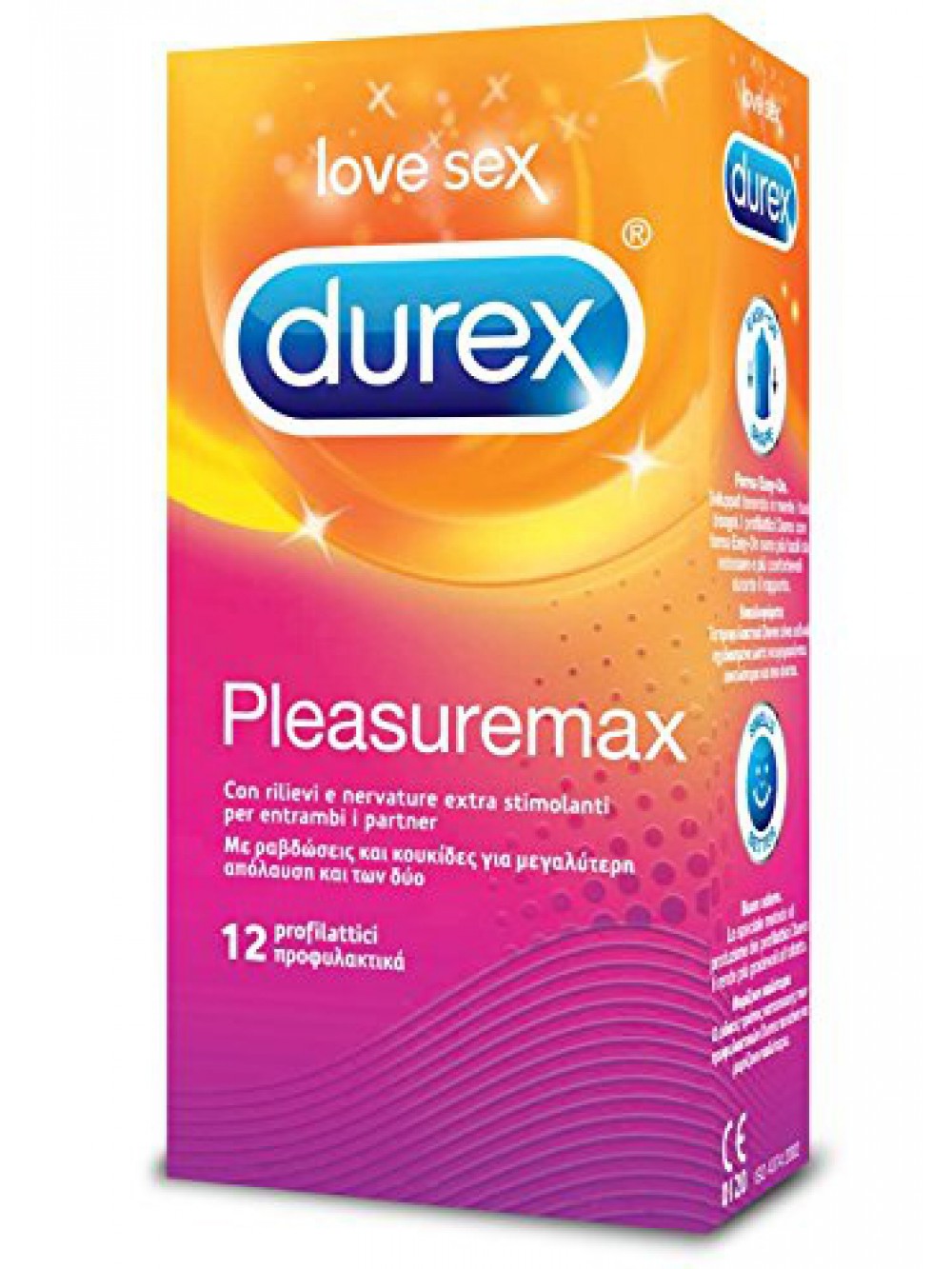 Durex Pleasuremax 12 preservativi 5038483235737