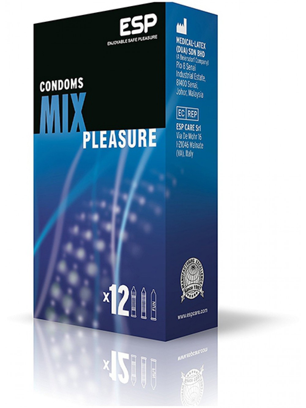 Esp Pleasure Mix 12 preservativi 9555451802495