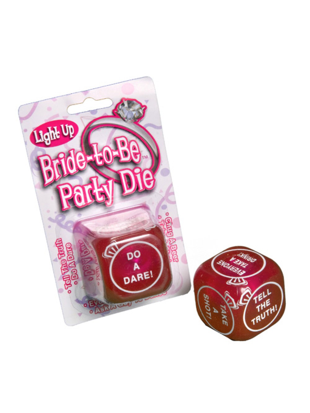 Flashing Bride To Be Party Dice 176554005652