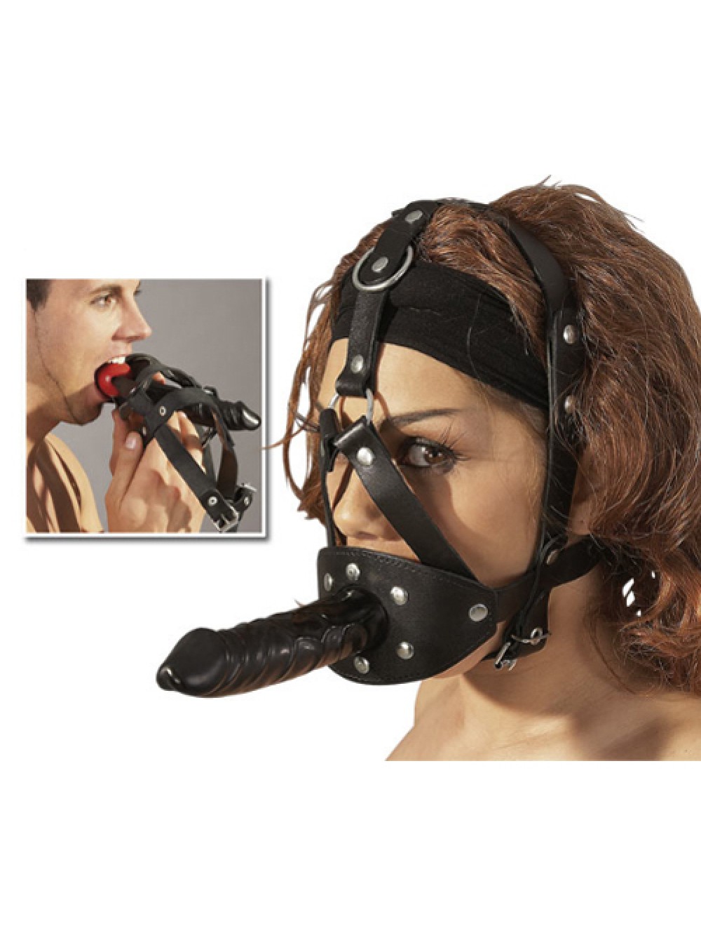 Head Harness with dildo 4024144041381