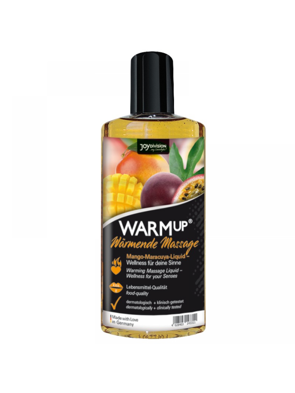 - WARMUP MANGO AND MARACUYA MASSAGE OIL - 150 ML 4028403143311