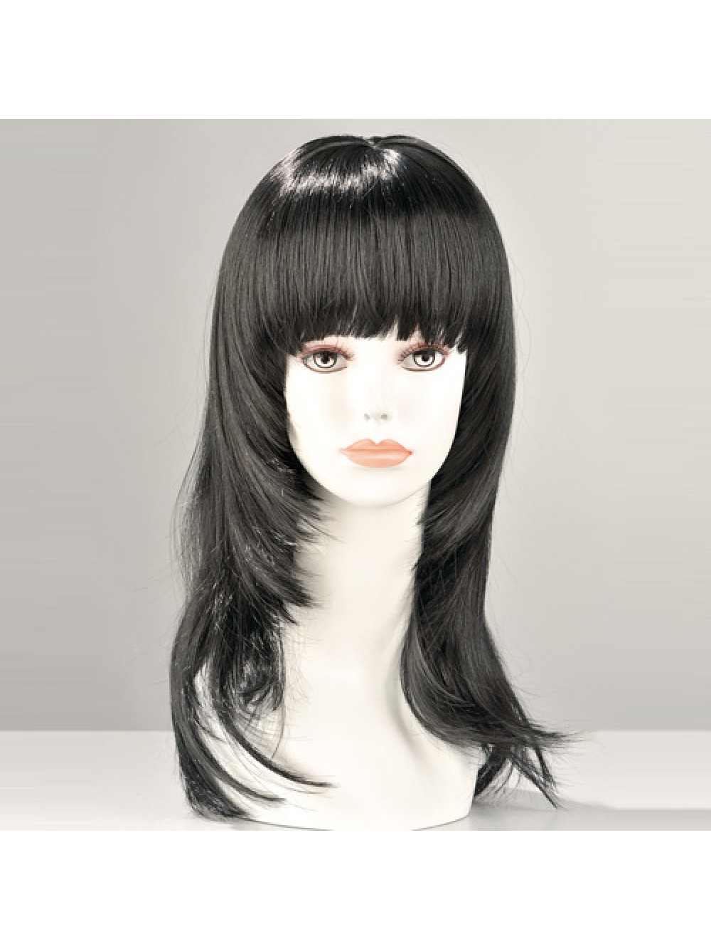 Kate Long Black Wig 3479225403526