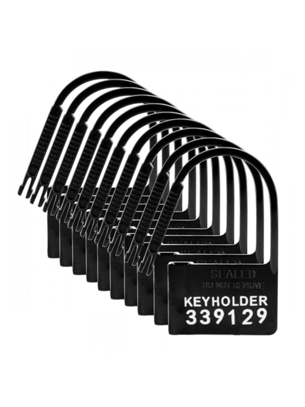 Keyholder 10 Pack Numbered Plastic Chastity Locks 848518014535