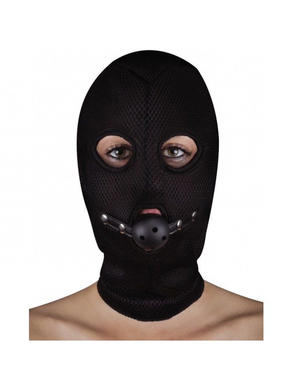 OUCH EXTREME MESH WITH OPEN BALL GAG 8714273581488