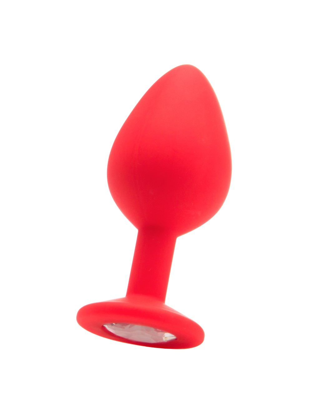 LARGE DIAMOND BUTT PLUG RED