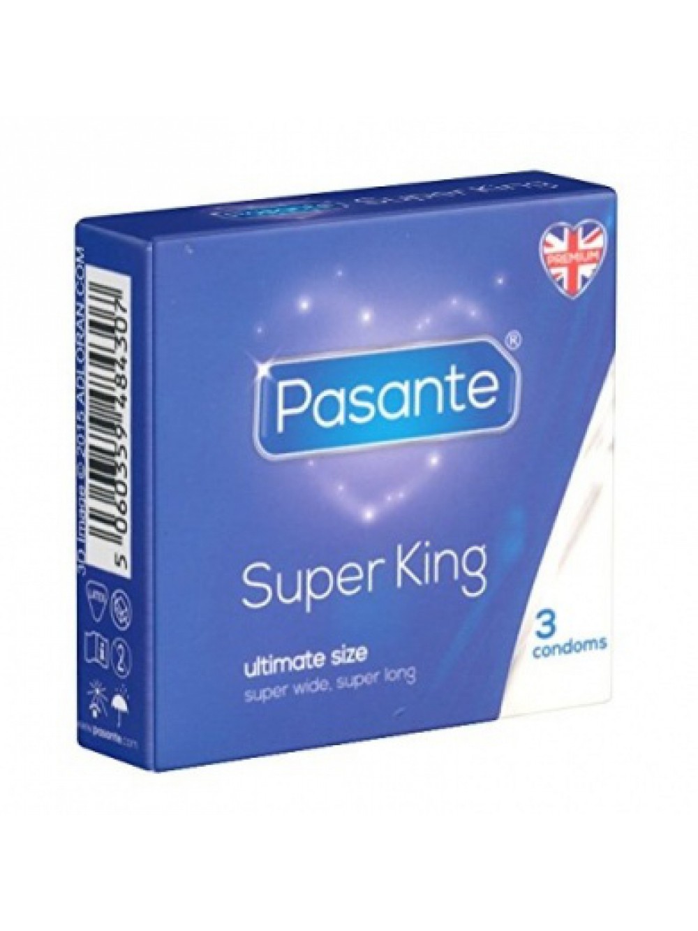 Pasante Super King 3 preservativi 5060359484307