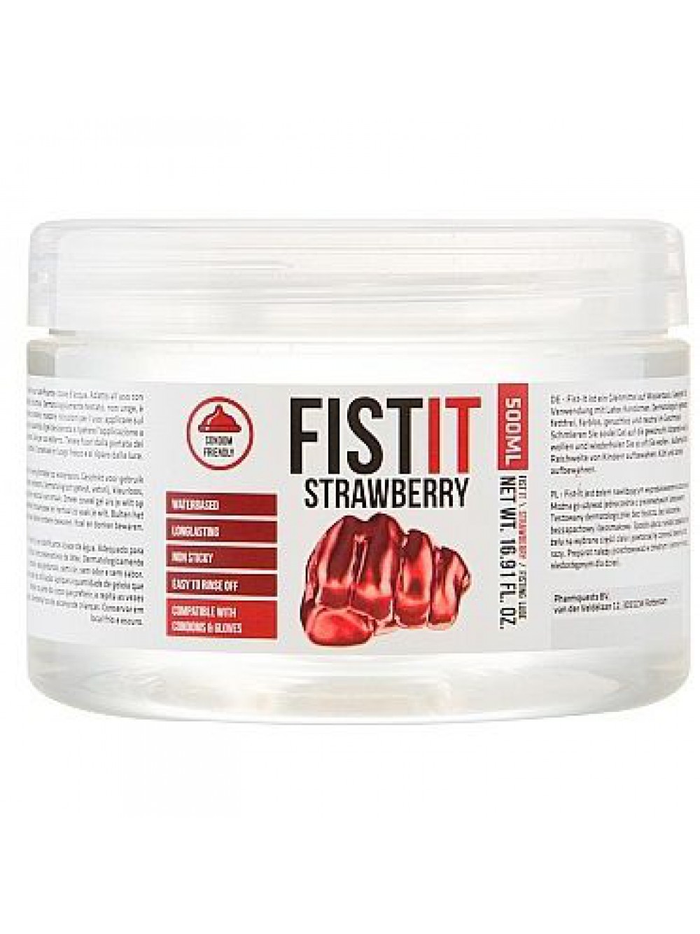 PHARMAQUEST FIST IT STRAWBERRY 500ML 8714273076304