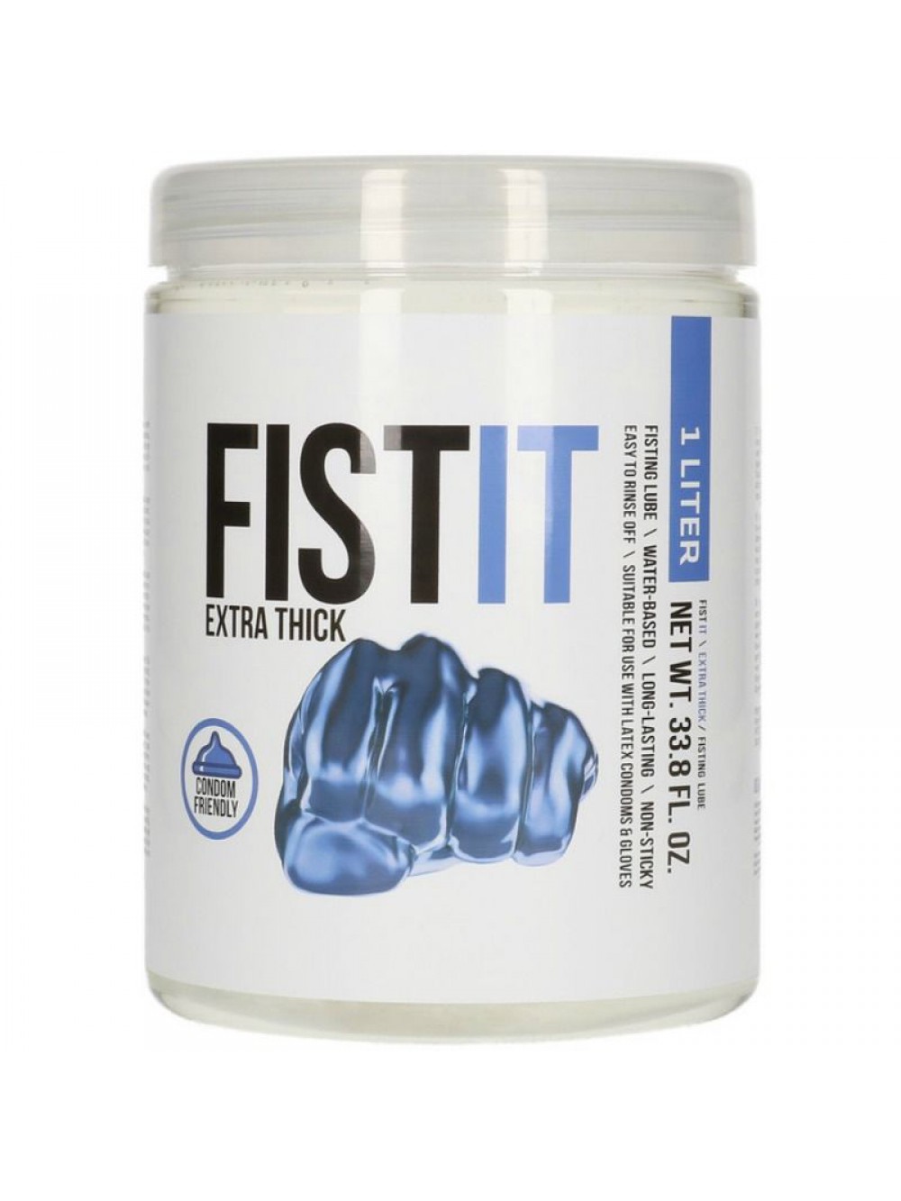 PHARMQUESTS WATER-BASED LUBRICANT FIST-IT EXTRA THICK 1000 ML 8714273301956