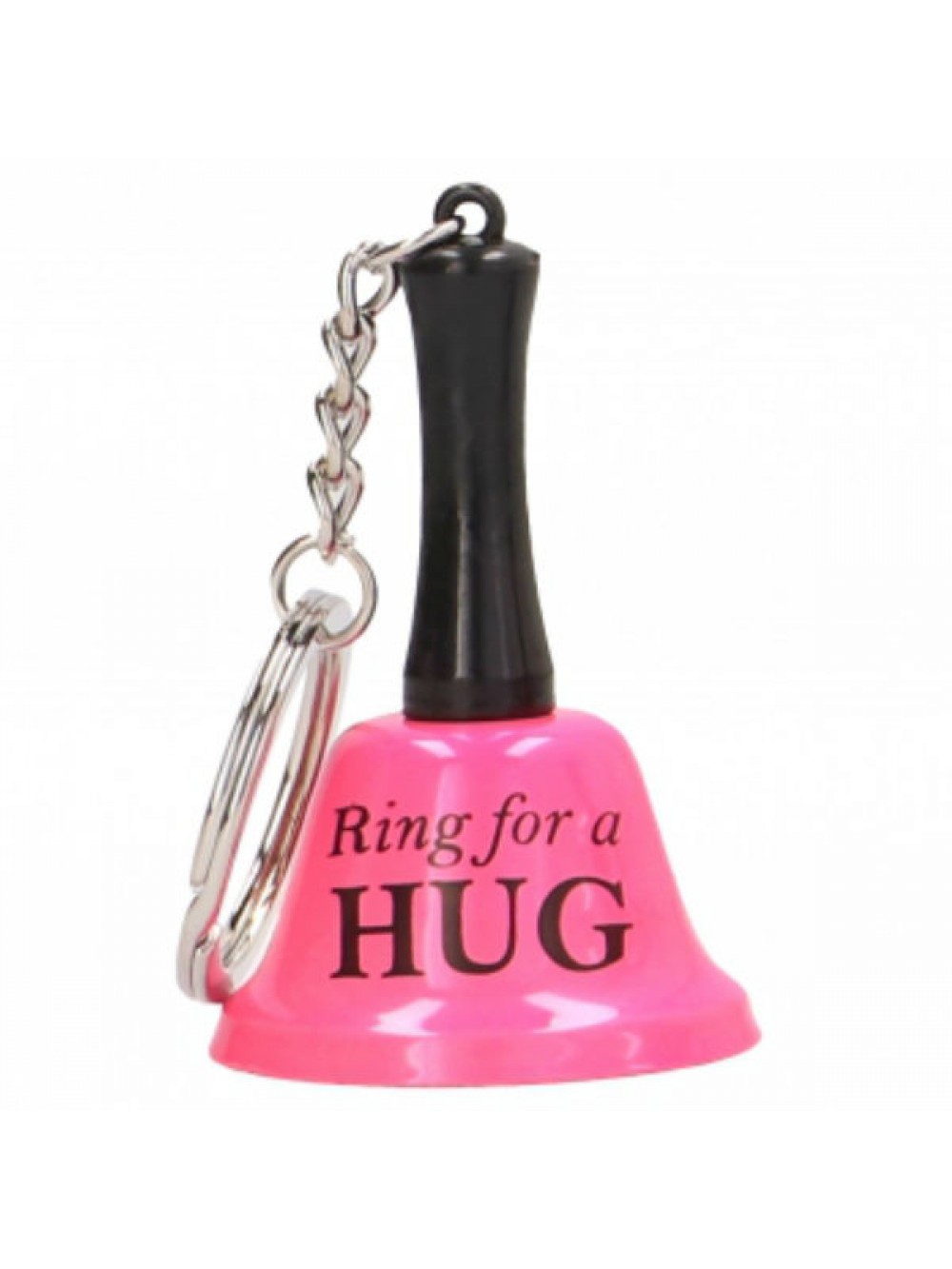 RING FOR A HUG PINK KEYRING 8714273941374