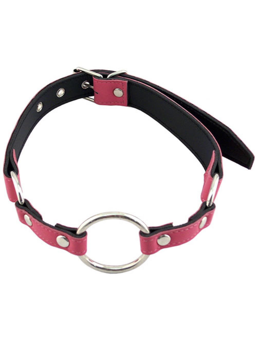 Rouge Garments O Ring Gag Pink 5060363860654