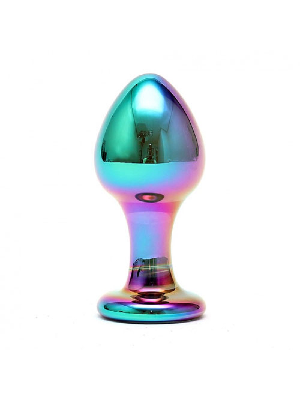 Sensual Multi Coloured Glass Melany Anal Dildo 8718924236147