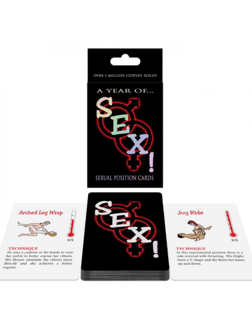 SEXUAL POSITION CARDS A YEAR OF...SEX! KHEPER GAMES 825156104255