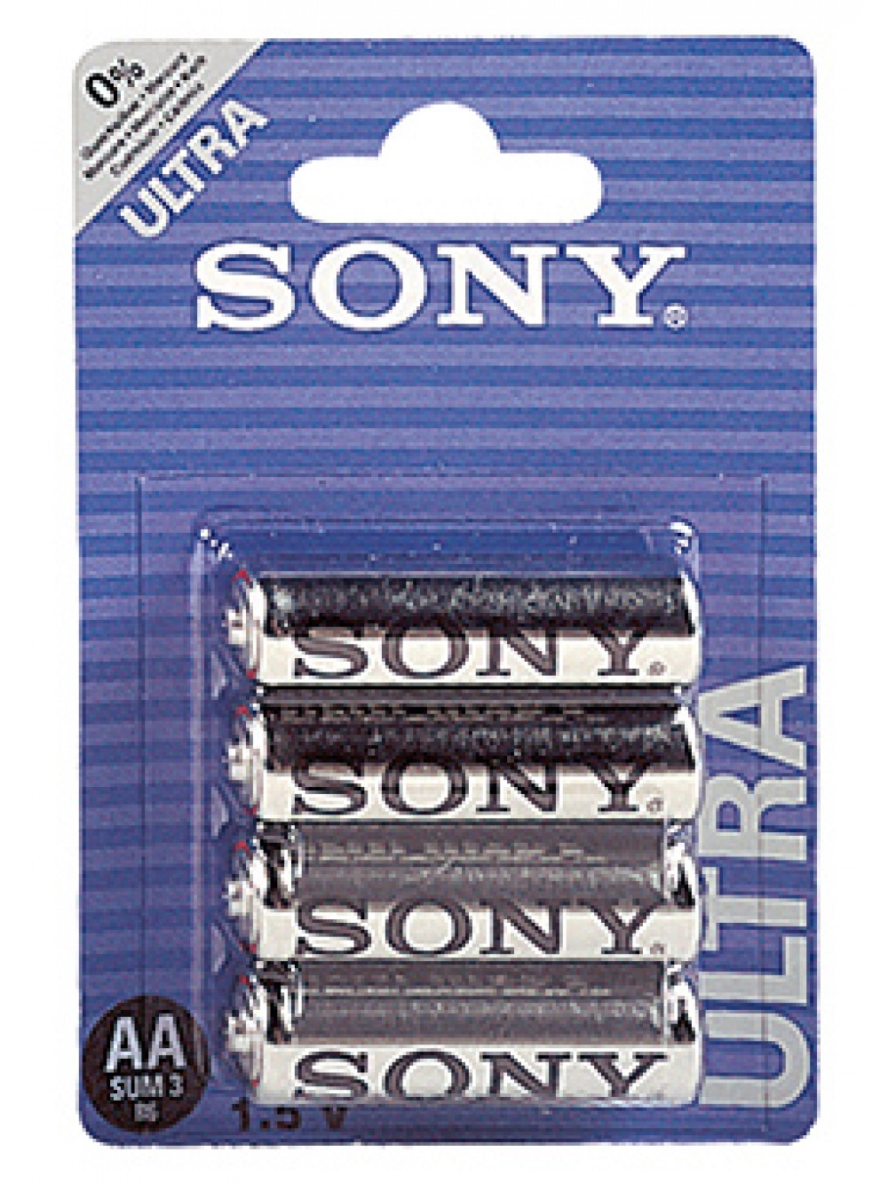 SONY BAT/ZINC BT 4PCS AA 12x4 4901660117755