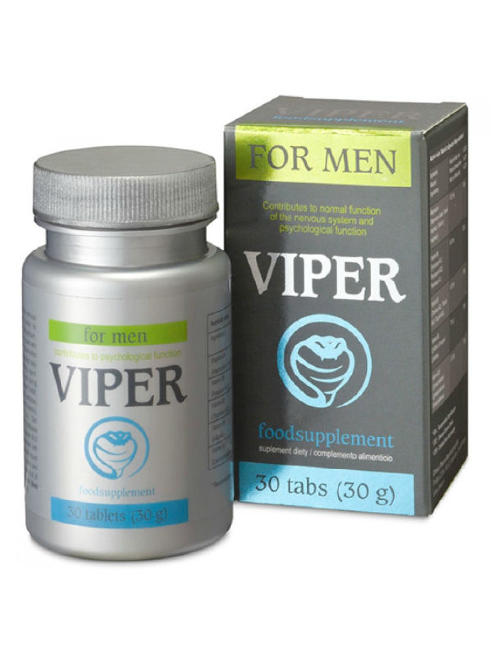 VIPER FOR MEN 30 TABS 8718546540936