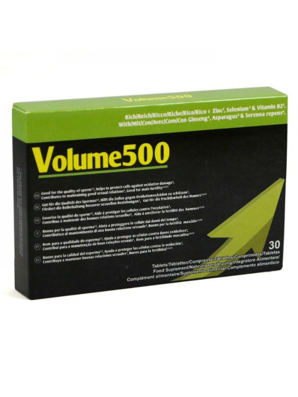 VOLUME 500 INCREASE THE QUANTITY AND QUALITY OF SPERM 8437012718050