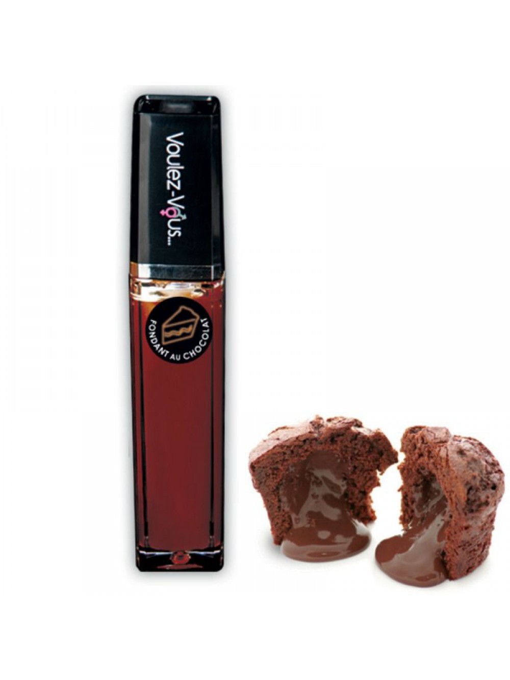 VOULEZ-VOUS LIGHT GLOSS WITH EFFECT HOT COLD - CHOCOLATE FONDANT FLAVOUR 3760151303562