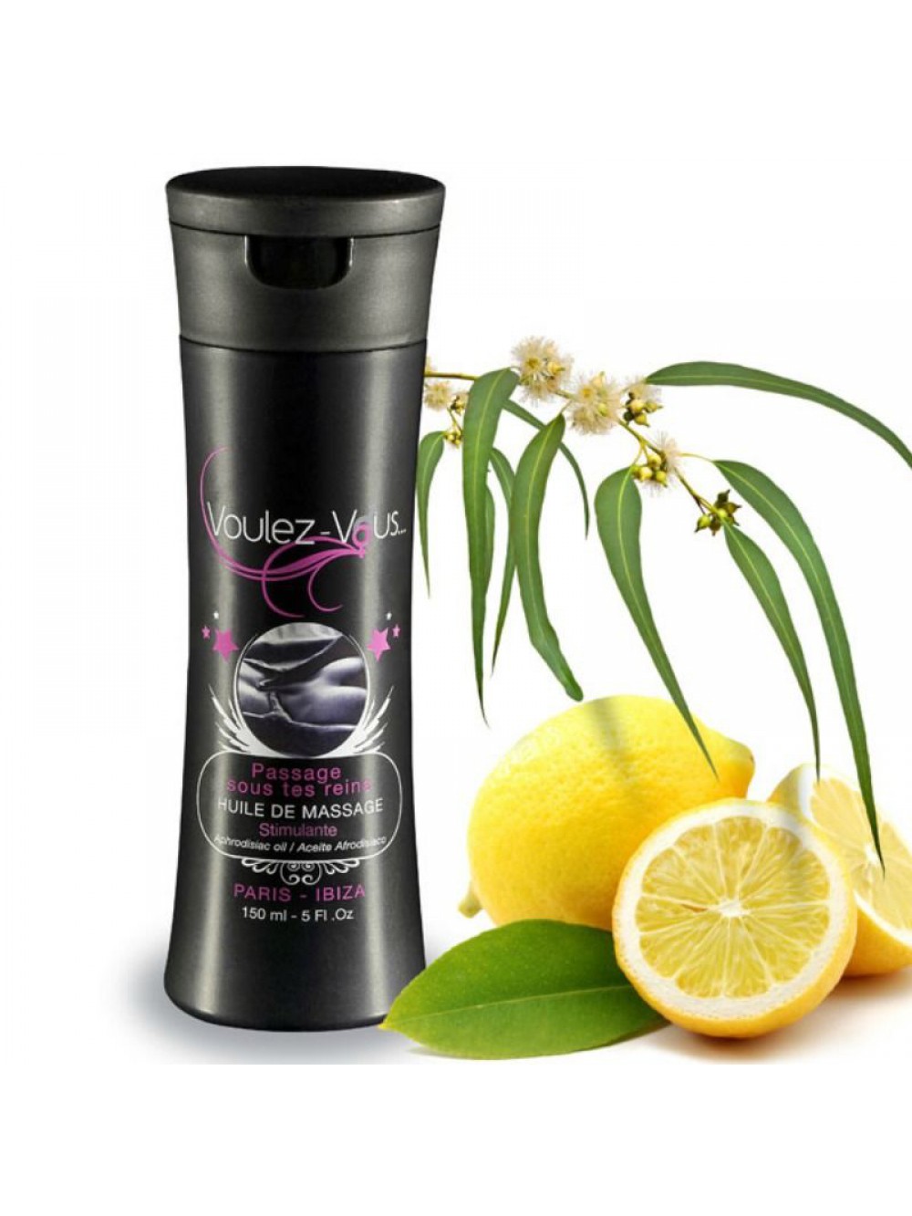 VOULEZ-VOUS MASSAGE OIL EUCALIPTUS & LEMON 150 M 3760151302350