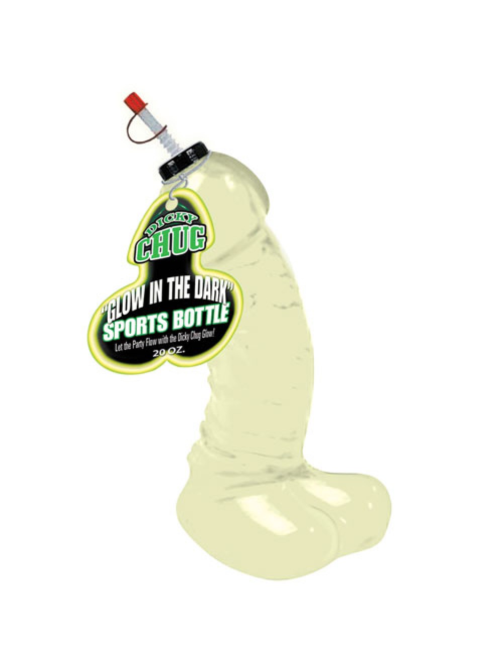 Dicky Chug Glow In The Dark 20 Ounce Sports Bottle 818631023332
