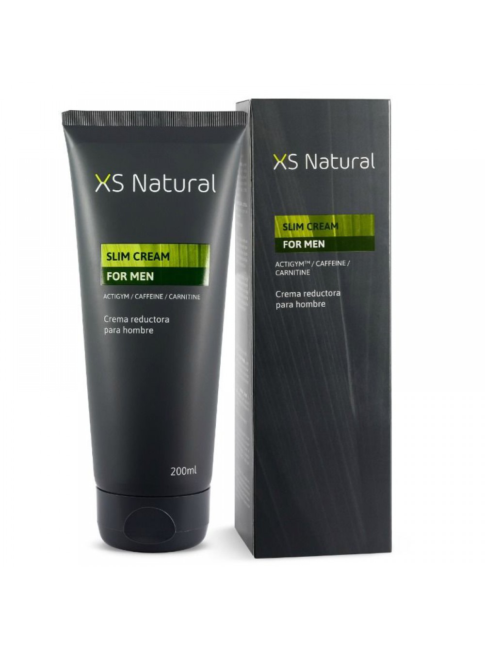 XS NATURAL CREAM FOR MEN. SLIMMING CREAM AND FAT BURNER TO REDUCE ABDOMEN FAT 8437012718814