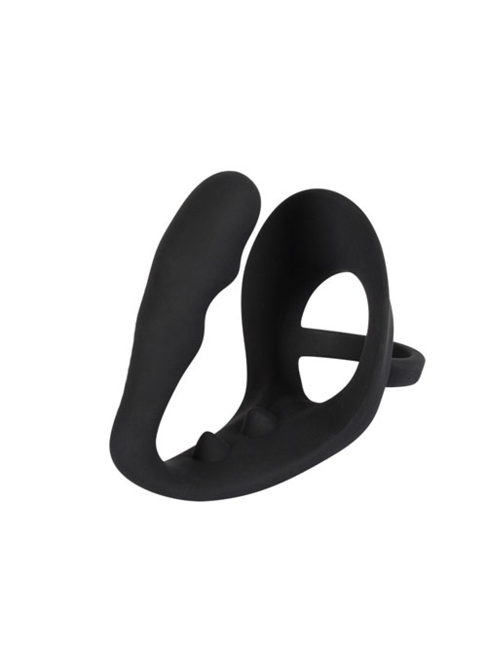 Black Velvets Cock Ring And Anal Plug