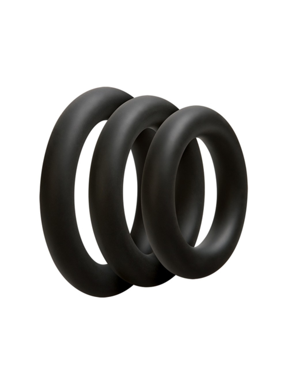 ANELLI FALLICI OPTIMALE 3 C-RING SET THICK BLACK