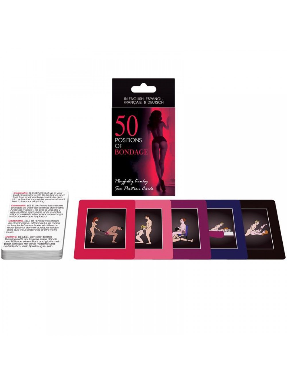 50 posizioni di Bondage Sex Position Cards