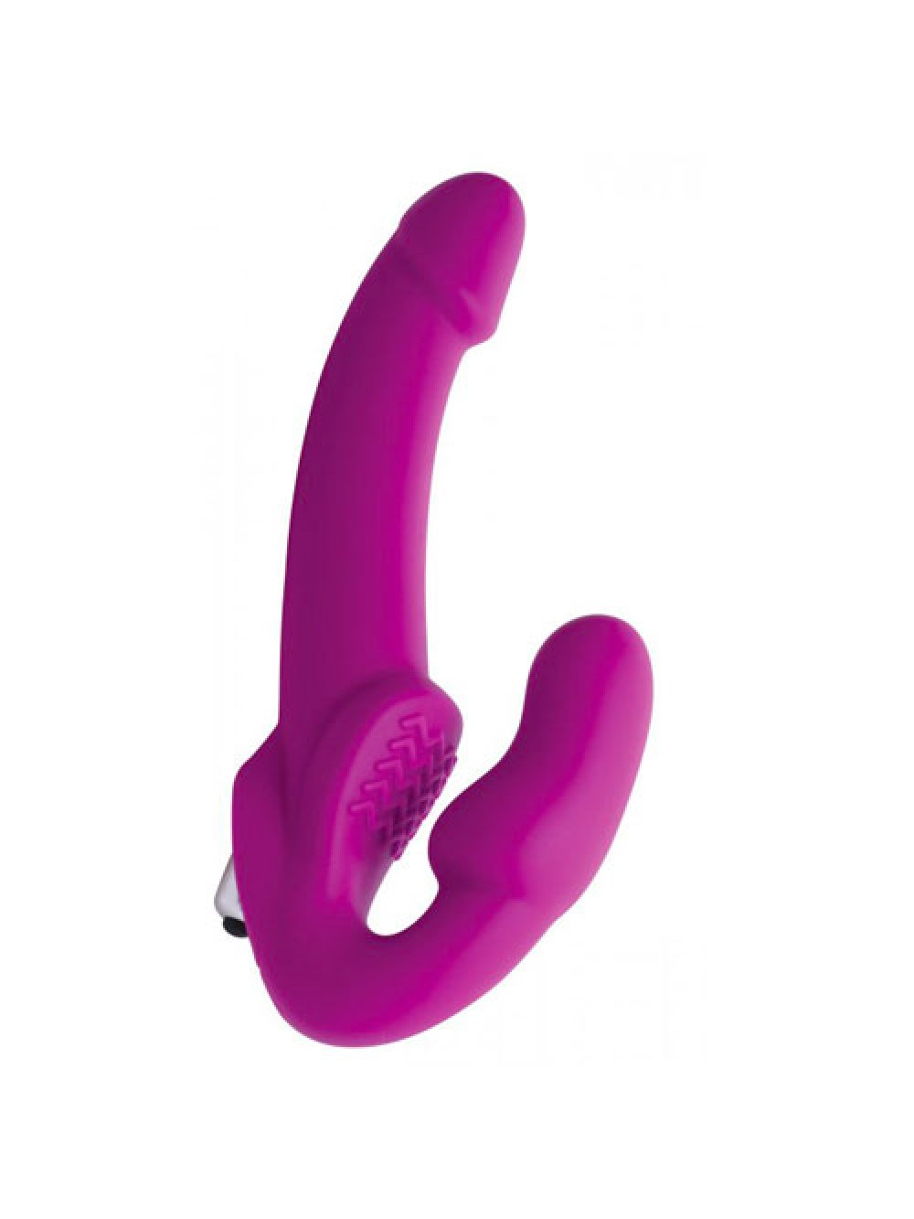 Evoke Vibrating Strapless Silicone Strap-on Dildo