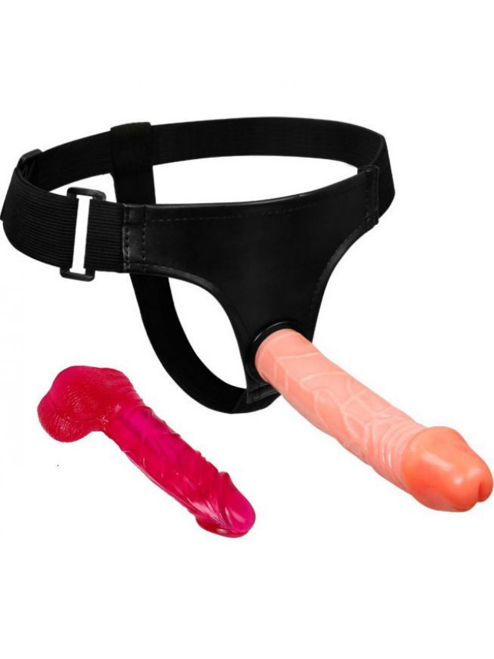 BAILE HARNESS DOBLE DILDO 14.2CM / 20CM