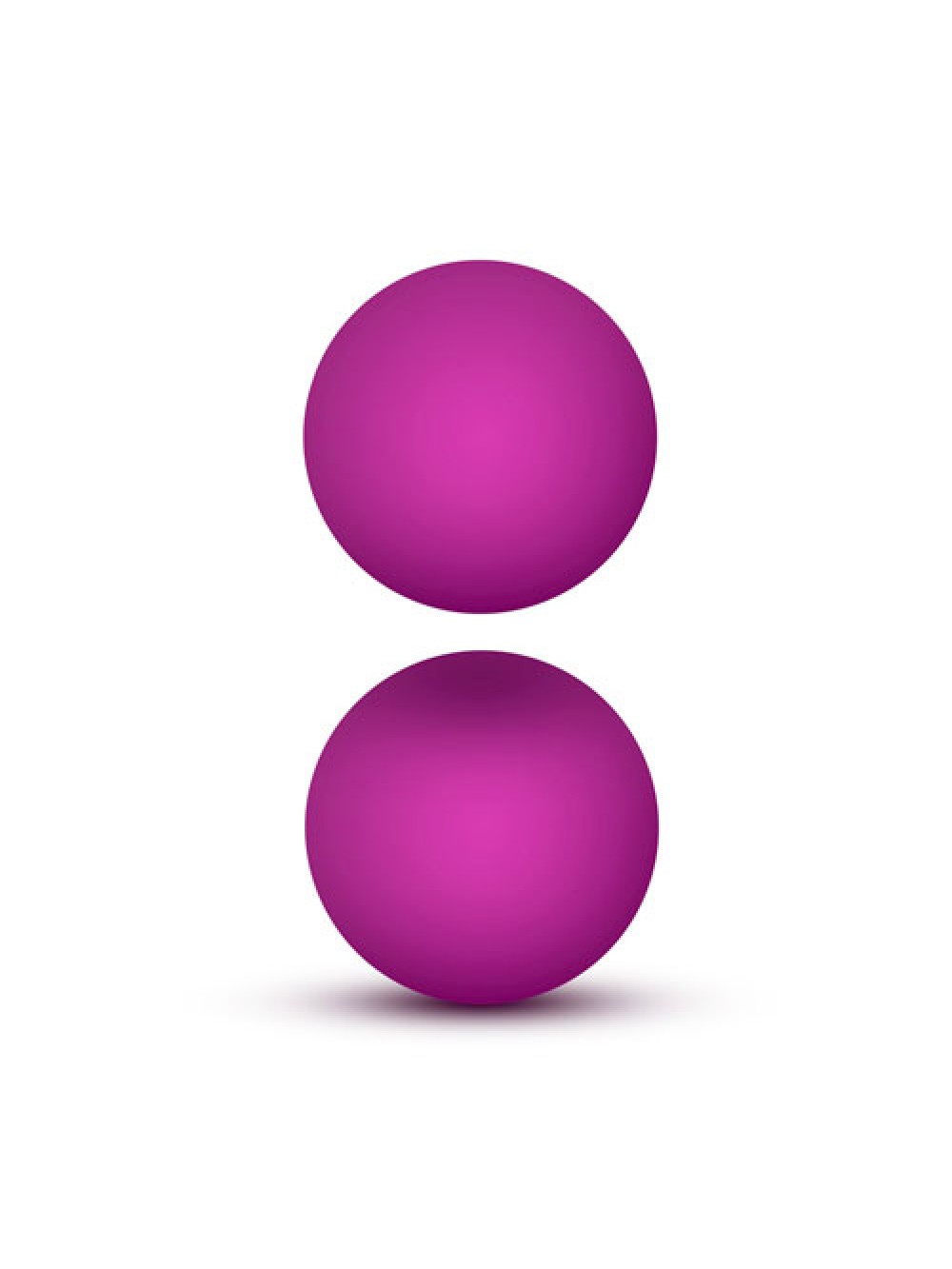 Luxe Pink Double O Kegel Balls Weighted 1.3 Ounce