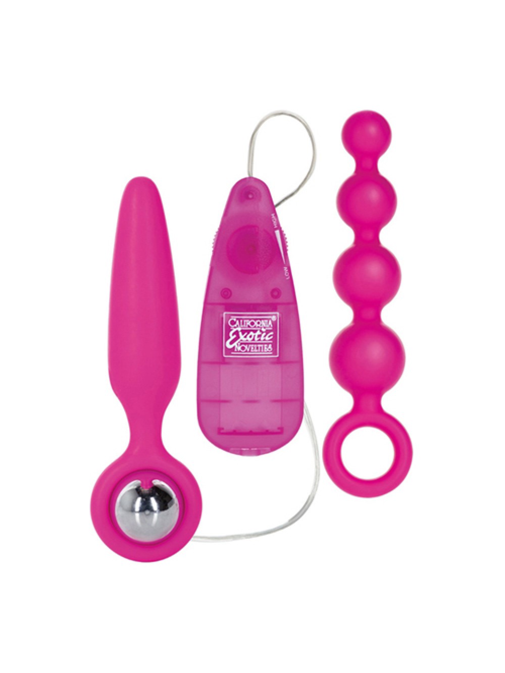 Booty Call Booty Vibro Kit - Pink