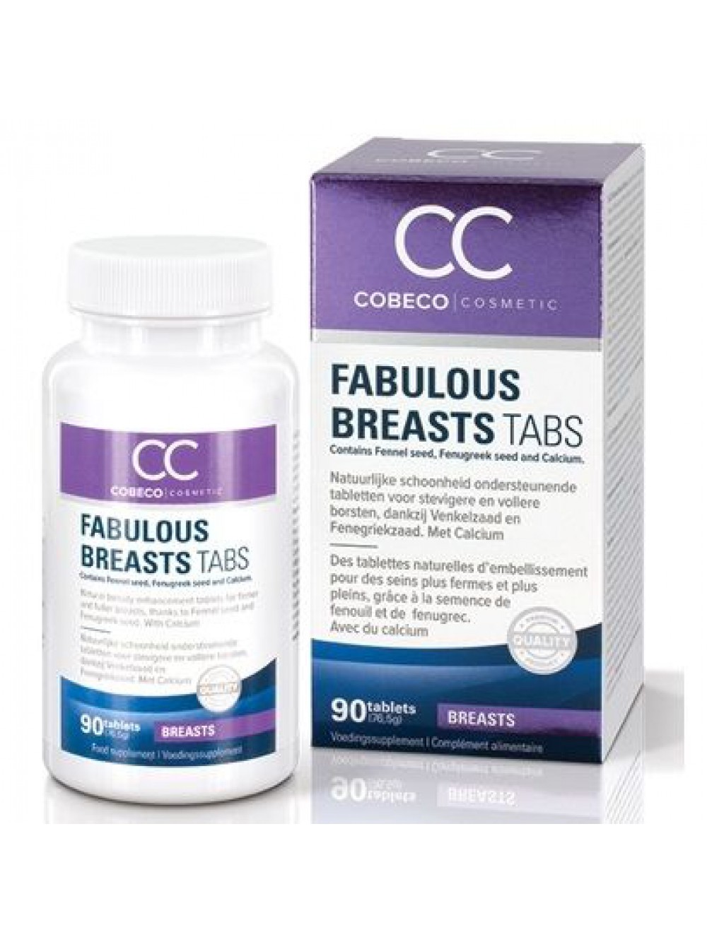 FABULOUS BREASTS TABS POTENCIADOR DEL BUSTO