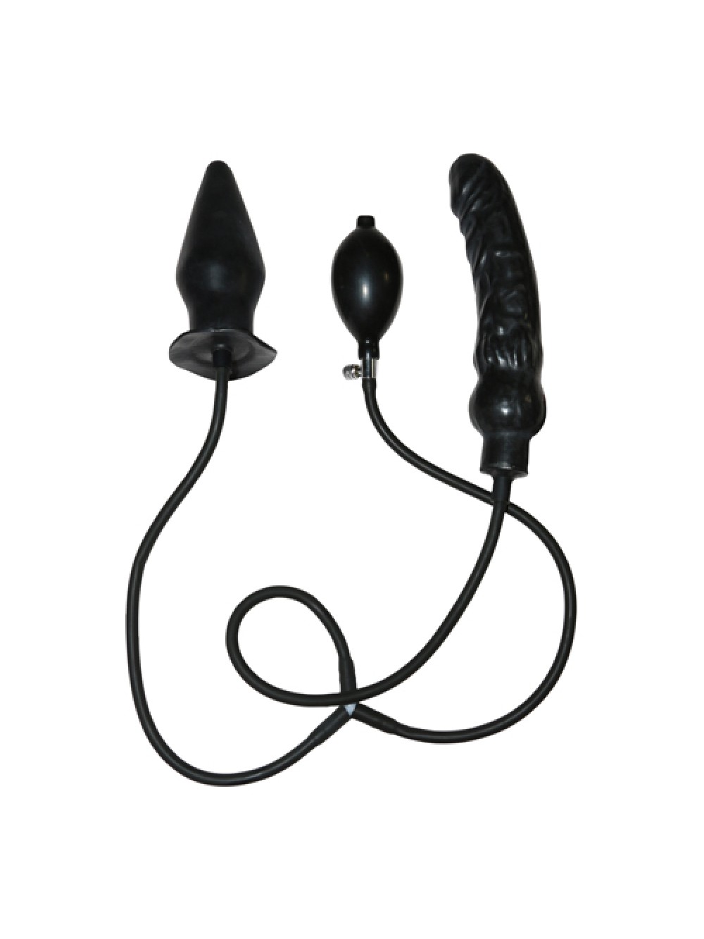 DILDO E PLUG GONFIABILI DEUCE DOUBLE PENETRATION