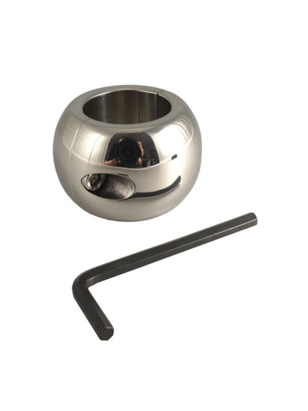 Donut acciaio inox Ballstretcher 4 centimetri