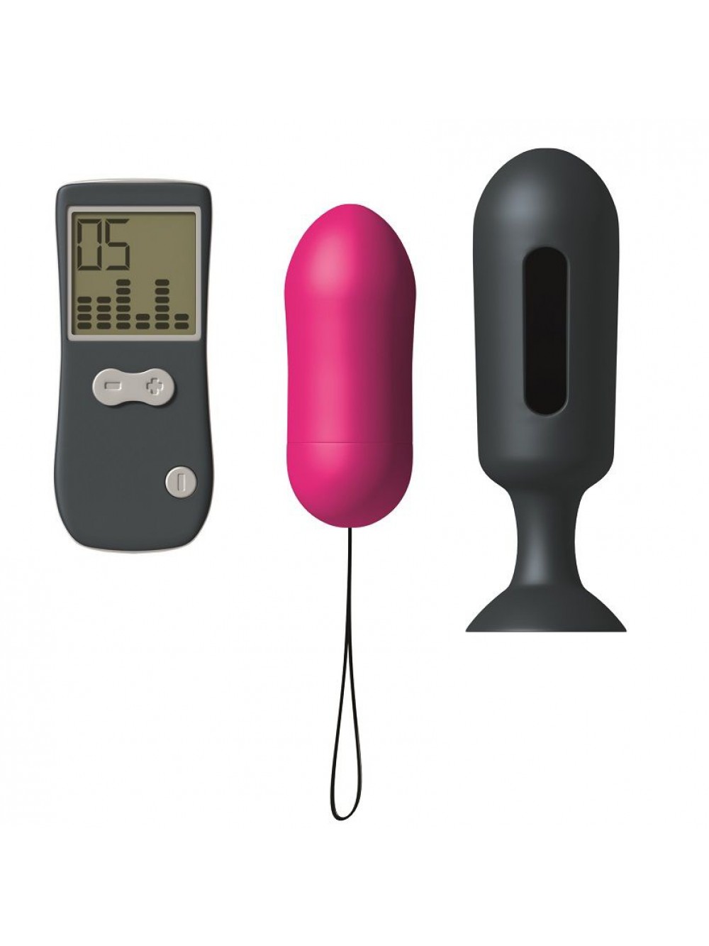 DORCEL HUEVO CONTROL REMOTO + PLUG ANAL