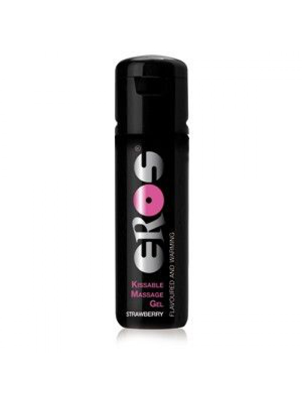 EROS Pleasure Kissable Massage Gel Warming - STRAWBERRY, 100 ml by Eros