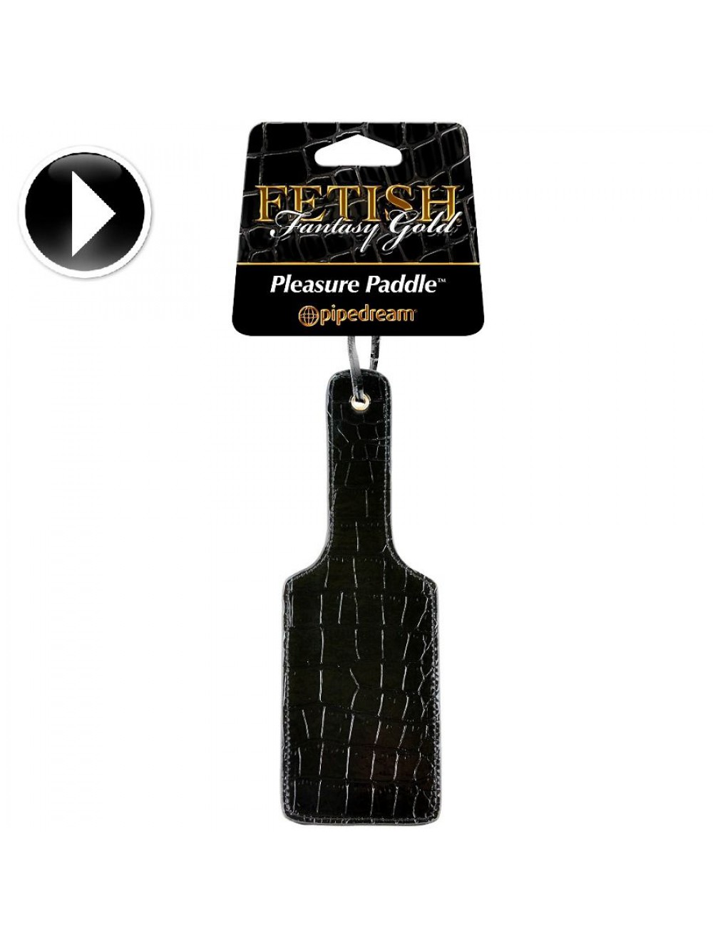 SCULACCIATORE FETISH FANTASY GOLD PLEASURE PADDLE