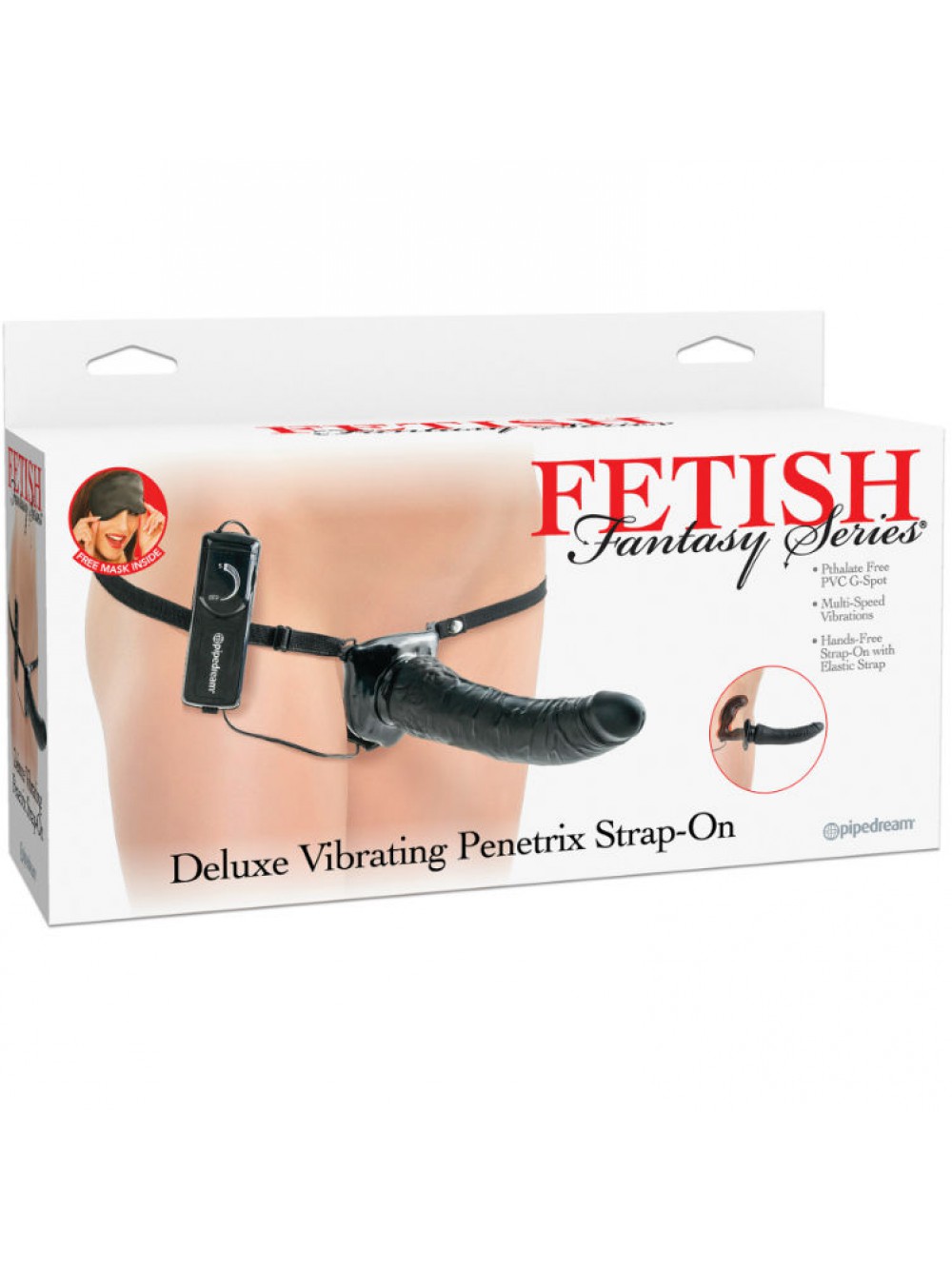 VIBRATORE STRAP ON CON PLUG FETISH FANTASY SERIES DELUXE VIBRATING PENETRIX STRAP-ON