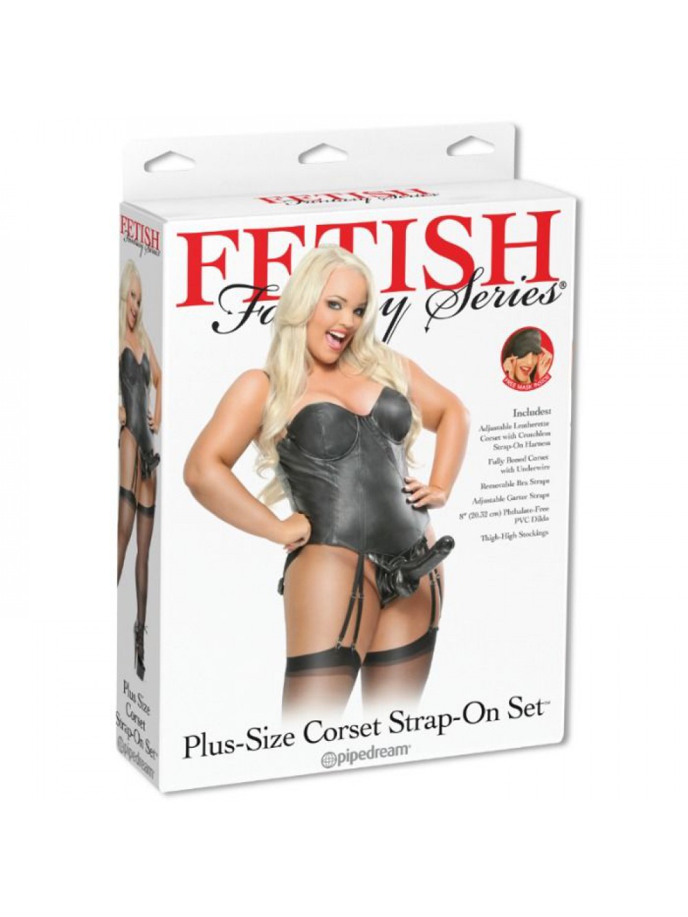 PLUS SIZE CORSET STRAP-ON