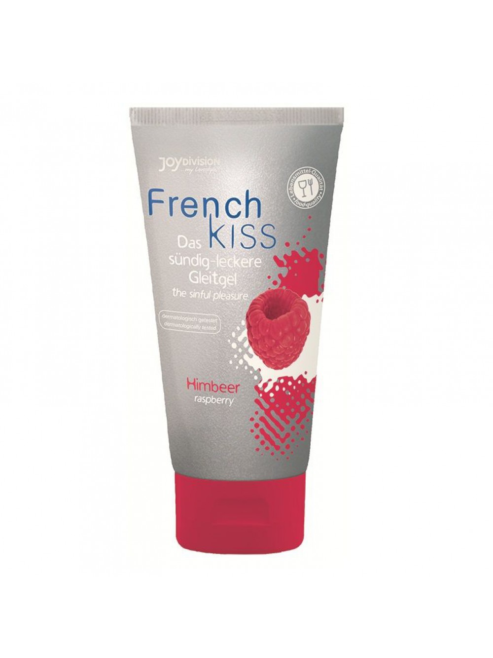 LUBRIFICANTE COMMESTIBILE AL LAMPONE FRENCH KISS RASPBERRY 75 ML