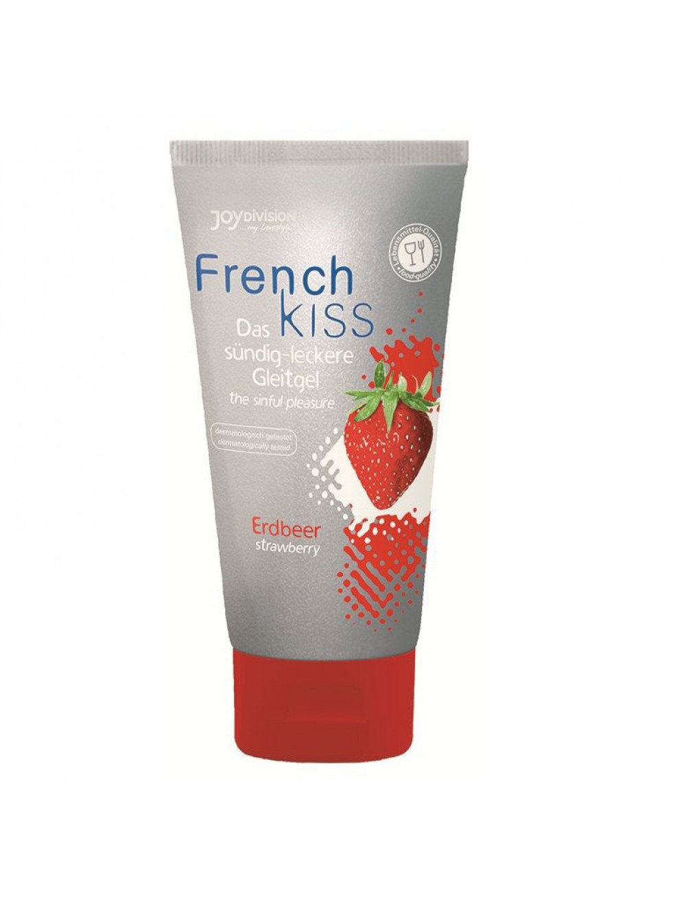 LUBRIFICANTE COMMESTIBILE ALLA FRAGOLA FRENCH KISS STRAWBERRY 75 ML